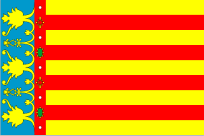 bandera de Comunidad Valenciana